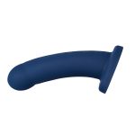 Nexus Collection - Banx - 8 Inch Silicone Dildo - Navy - Image 7