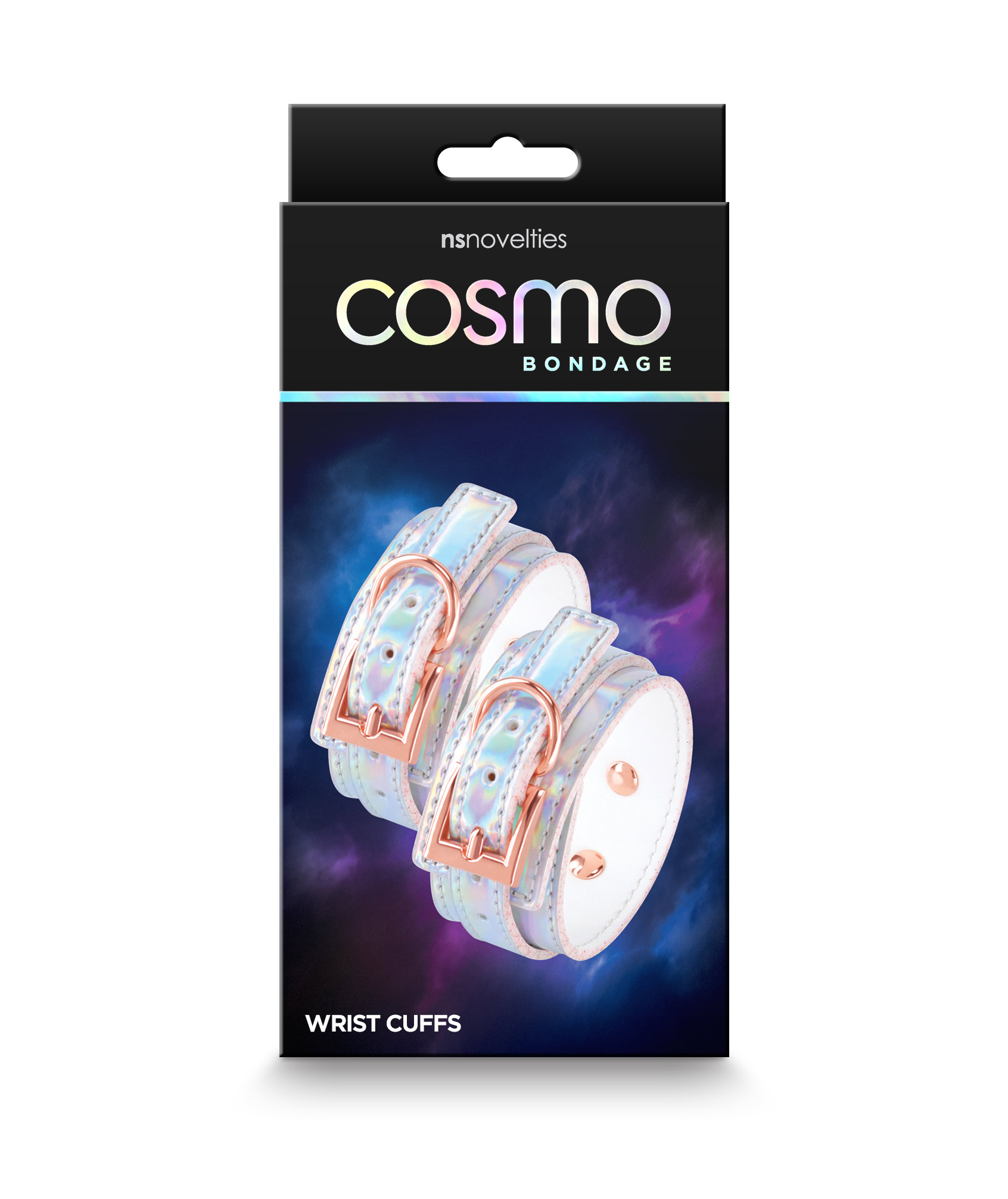 B1dqdVSP2C7Jsi01eOIkIkSc91I2YIee Cosmo Bondage - Wrist Cuffs - Rainbow - Image 1
