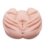 Crazy Bull the Realistic Skin-Like Texture Vagina and Anal Masturbator Vibration and Double Entrance - Image 3