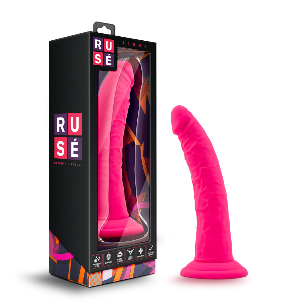 www.blushnovelties.com Ruse - Jimmy - Hot Pink - Image 1