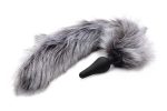 Grey Wolf Tail Anal Plug and Ears Set - Image 5