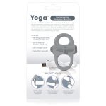 Charged Yoga Rechargeable Vibe Ring - Grey - Image 2