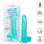 Size Queen 8 Inch - Blue - Image 11
