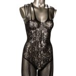 Scandal Plus Size Strappy Lace Body Suit - Image 3