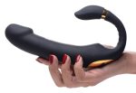 10x Pleasure Pose Come Hither Silicone Vibe With Poseable Clit Stim - Image 7