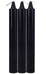 Japanese Drip Candles - 3 Pack - Black - Image 3