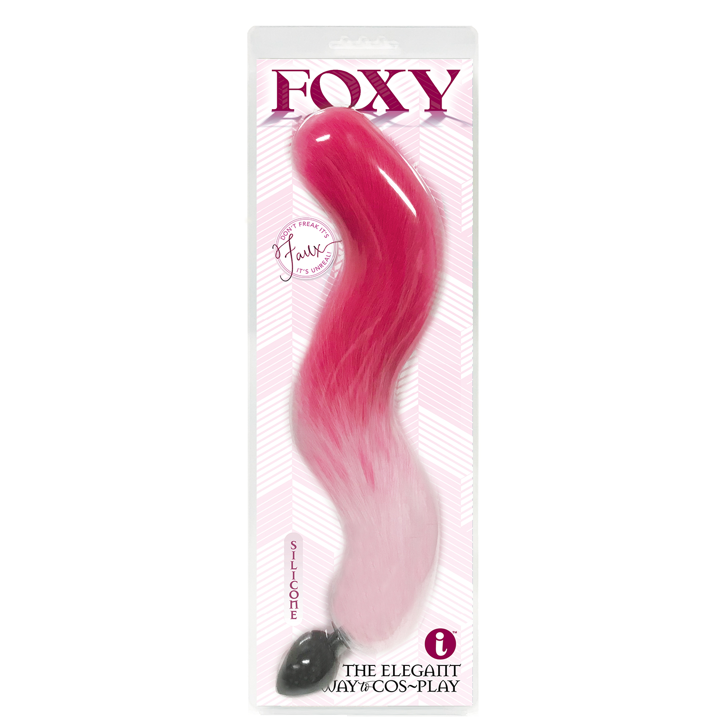 BaAnjNP0GWltGqSb5gk4Lw06wZUjxJtk Foxy Fox Tail Silicone Butt Plug - Pink Gradient - Image 1