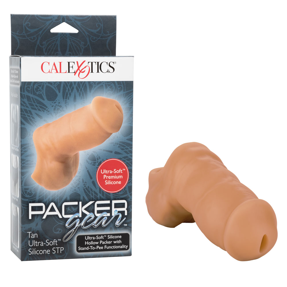 BcXYaMXDhbkWeyiele7KMcY6Jb7WgwwS Packer Gear 4 Inch Ultra-Soft Silicone Stp Packer - Tan - Image 1