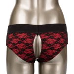 Scandal Crotchless Pegging Panty Set - S/m - Image 4
