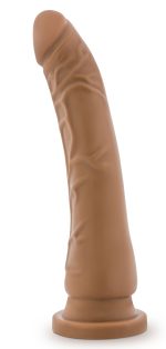 Dr. Skin Silicone - Dr. Noah - 8 Inch Dong With Suction Cup - Mocha - Image 4