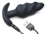 21x Silicone Swirl Plug With Remote -Black - Image 4