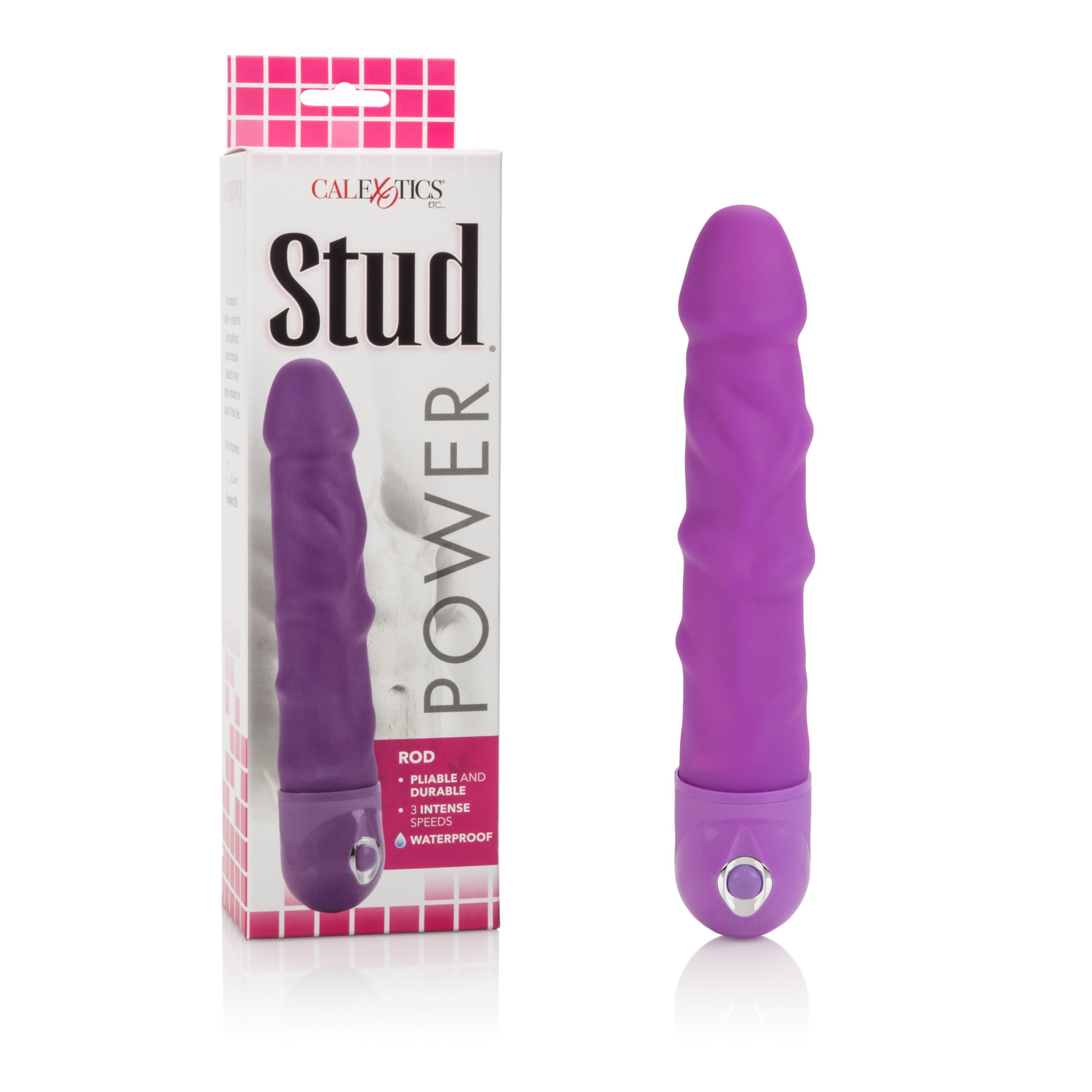 BmdXbaZfI5V6Cn1u7MqmSX0SWm5wiSnu Waterproof Power Stud Rod Dong - Purple - Image 1