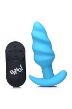 21x Silicone Swirl Plug With Remote - Blue - Image 2