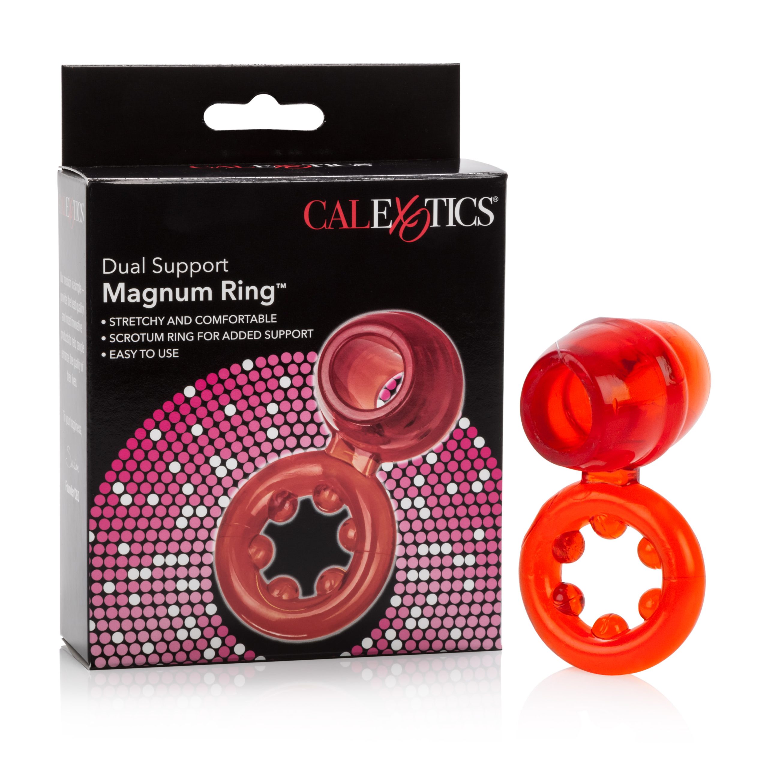 Bqm1YEdMb0wQXlK4sOg348NjdUPaOsqN Dual Support Magnum Ring - Red - Image 1