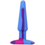 A-Play Groovy Silicone Anal Plug 5 Inch - Berry - Image 2