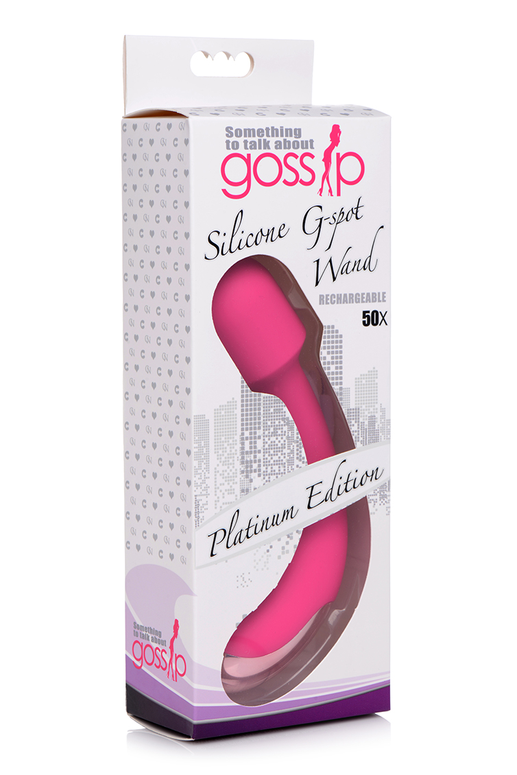 CAMOdjIp6rvwaUeFv1ADJK6GI8vfDeuu Silicone G Spot Wand - Magenta - Image 1