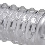1.5 Inch Penis Enhancer Sleeve - Clear - Image 5
