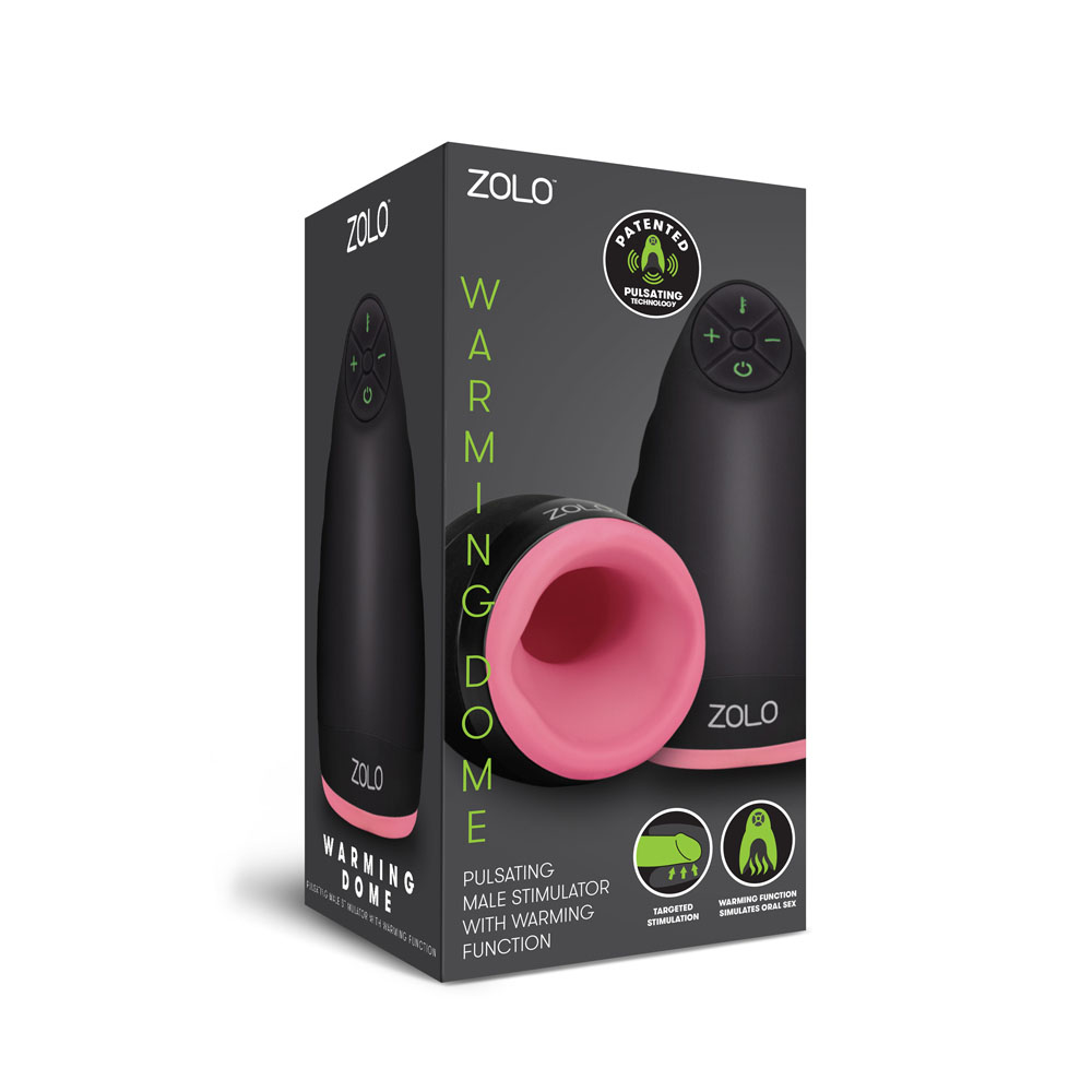 CT3ZBQNJOMcx2QSU5jgHV6WbboIjwTq4 Zolo Warming Dome Pulsating Male Stimulator With Warming Function - Image 1