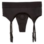 Boundless Thong With Garter - 2l/3xl - Black - Image 7