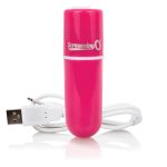 Charged Vooom Rechargeable Bullet Vibe - Pink - Image 3