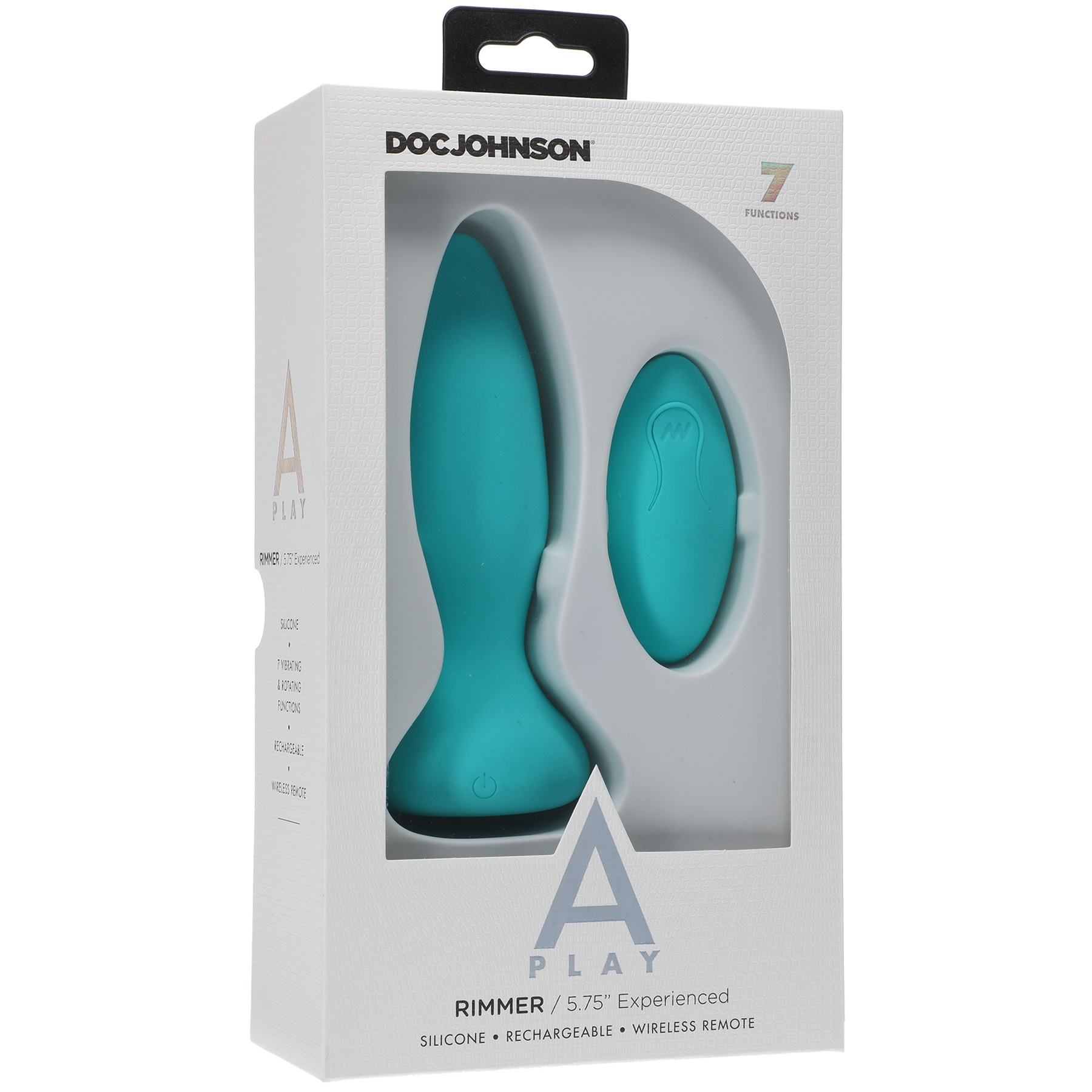 CdSSocvJFpMa7HSNfx9JHolTCjIpVZup A-Play - Rimmer - Experienced - Rechargeable Silicone Anal Plug With Remote - Image 1