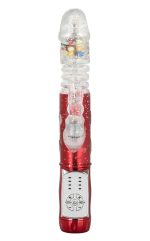 Naughty Bits Cumball Machine Thrusting Jack Rabbit Vibrator - Red - Image 5