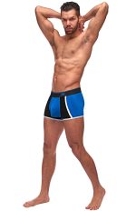 Retro Sport Panel Short - Large - Blue/ Black - Image 4
