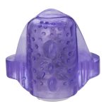 Foil Pack Vibrating Tongue Teaser - Purple - Image 3