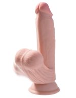7 Inch Triple Density Cock With Swinging Balls - Light - Image 3
