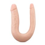 Dr. Skin Silicone - Dr. Double - 12 Inch Double Dong - Vanilla - Image 2