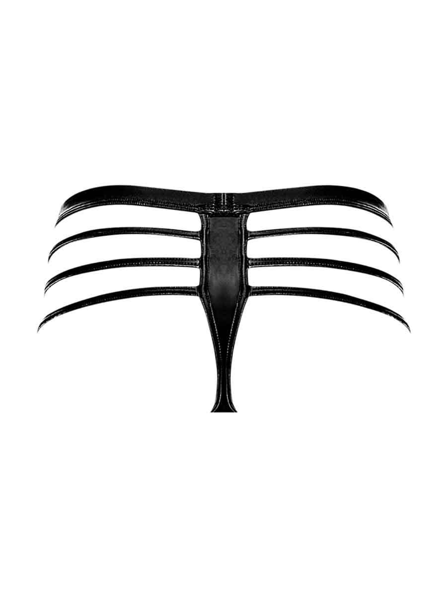 DQuRXGlnIl7h8aD6b4u40soXzPX2ejXk Cage Matte Cage Thong - S/ M - Black - Image 1
