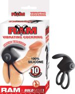Ram Vibrating Cockring - Black