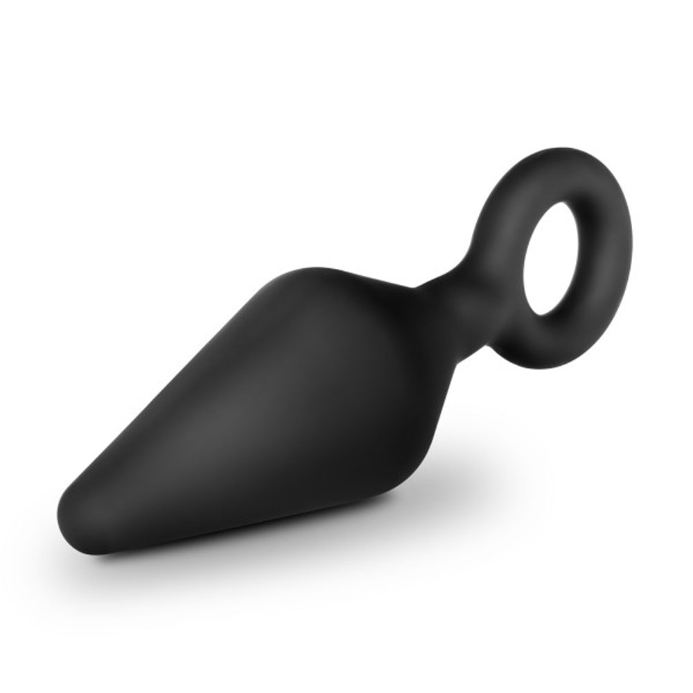 Di6bk4eKXORtaZBjSy1ngS5JSZY3n3ia Anal Adventures - Platinum - Silicone Loop Plug - Small - Black - Image 1