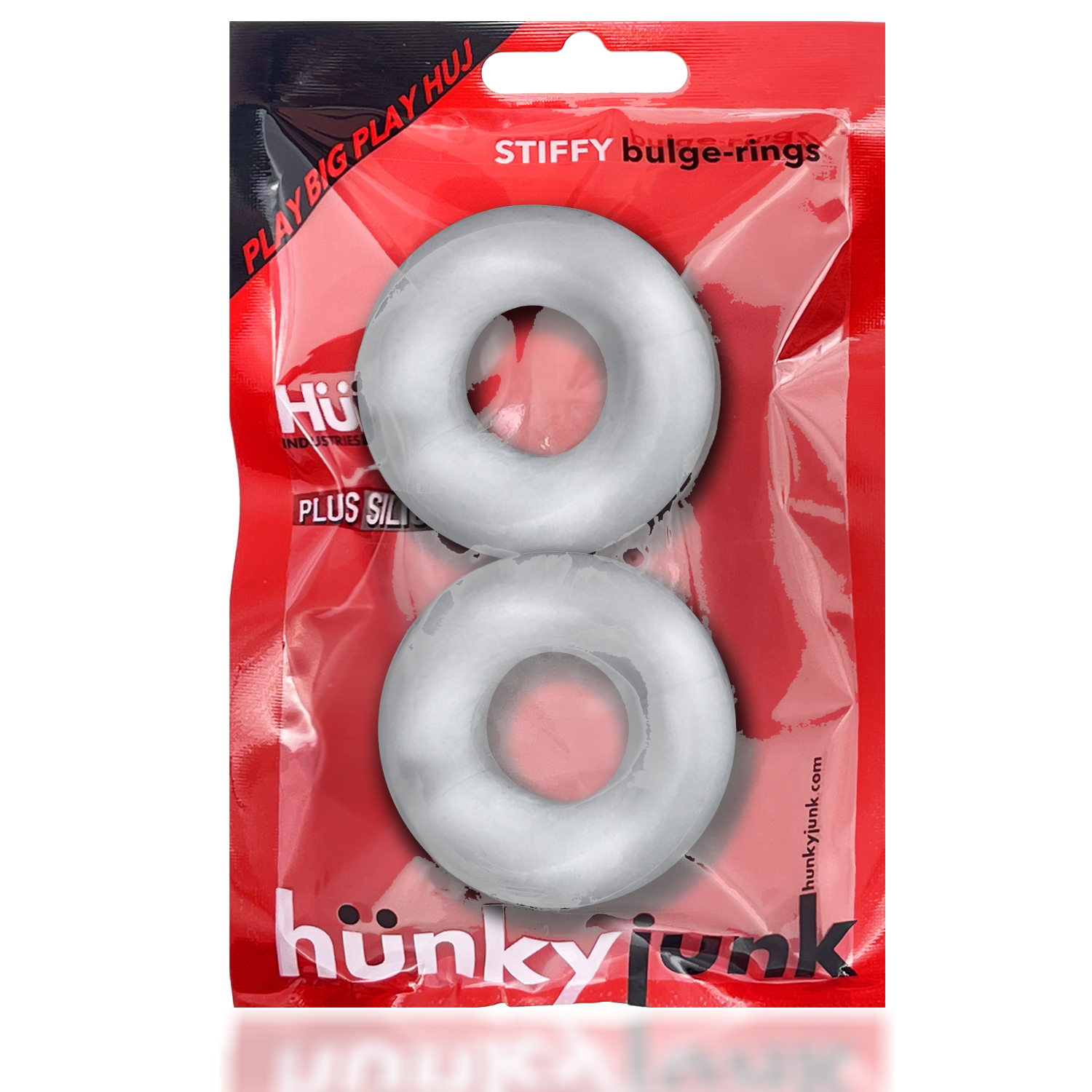 Dq3ZGy9PQp9YtzKdpIZ5a6NgjhxXboSS Stiffy 2-Pack Bulge-Rings - Clear Ice - Image 1