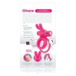 Charged Ohare Rechargeable Rabbit Vibe - Pink - Image 2