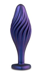 Anal Adventures Matrix - Swirling Bling Plug - Sapphire - Image 3
