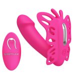 Pretty Love Katherine Wearable Butterfly Vibrator - Fuchsia - Image 2