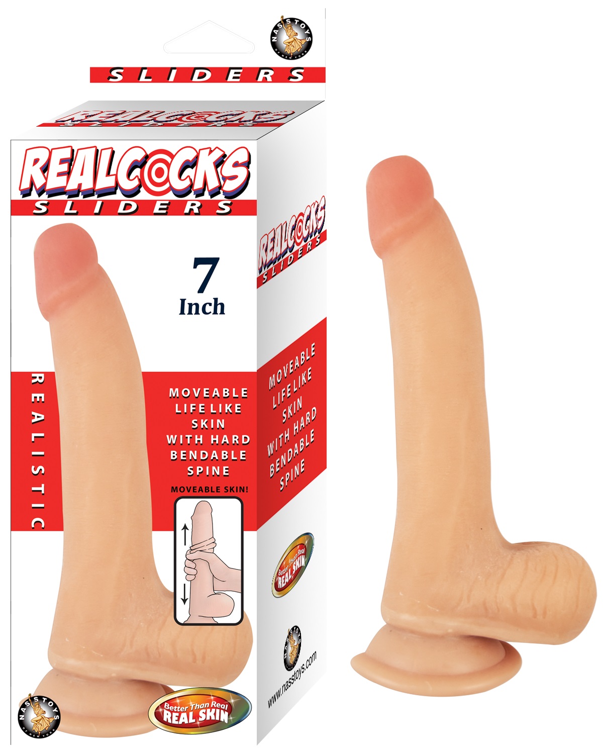 E3oS83oYImwAHRGLFDb8TsKFpntQuPJN Realcocks Sliders - 7 Inch - Flesh - Image 1