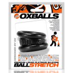 Neo 1.25 Inch Short Ball Stretcher Squishy Silicone - Smoke Black - Image 2