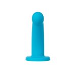 Nexus Collection - Hux - 7 Inch Silicone Dildo - Turquoise - Image 8