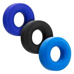 Hunkyjunk Huj3 C-Ring 3 Pk - Blue / Multi - Image 4