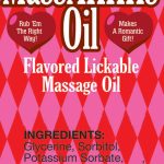 Massahhhs Lickable and Warming Massage Oil