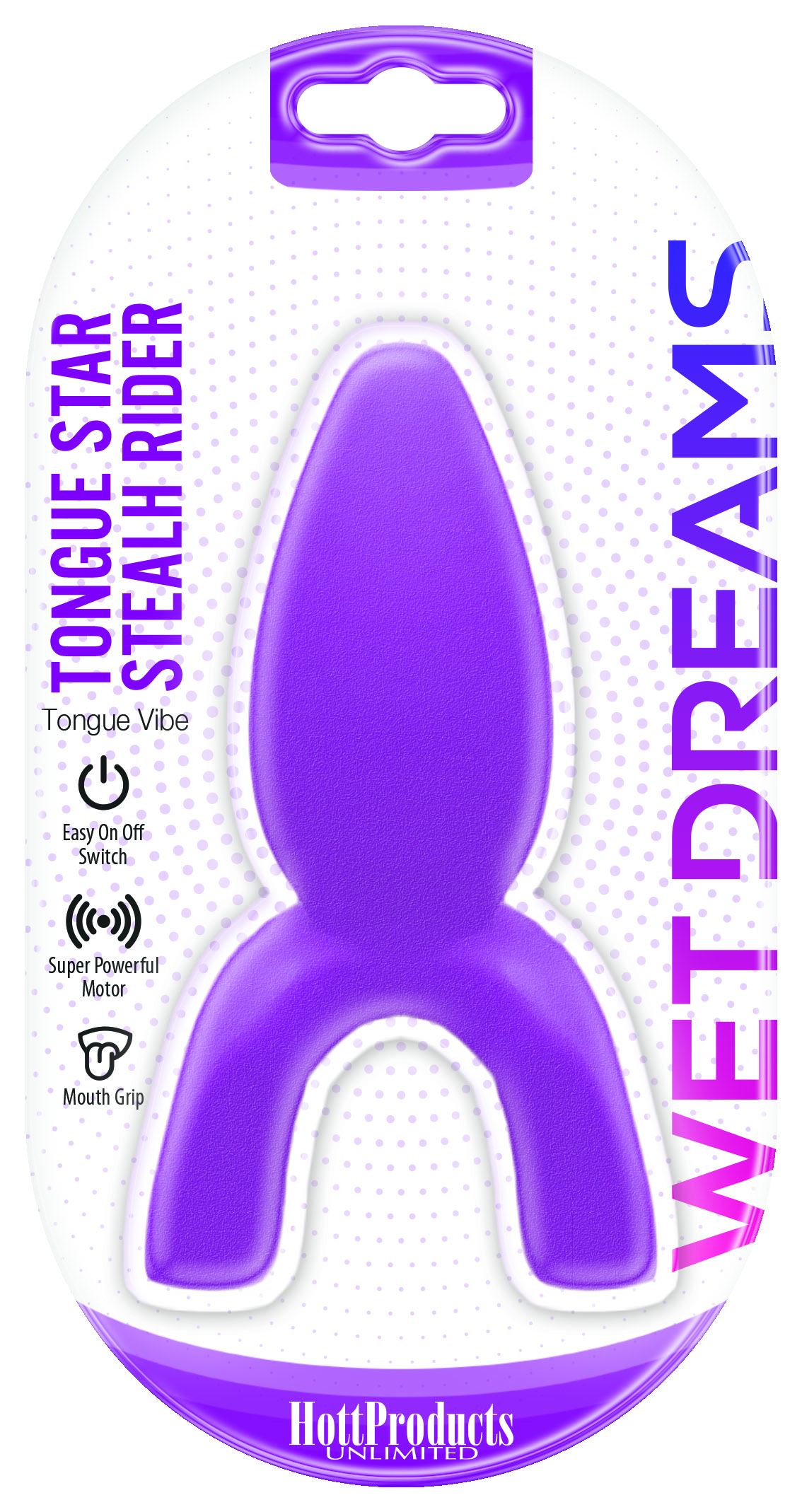 EI32CpZCC2JxtGlAphQ18wRDQyYgOXnz Tongue Star Stealth Rider Tongue Vibe - Purple - Image 1