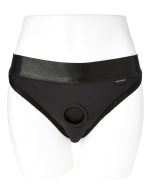 Em. Ex. Active Harness Wear Crotchless Silhouette - Black - Small - Image 2