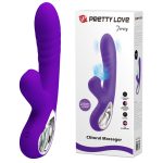 Pretty Love Jersey Sucking and Vibrating Rabbit - Purple - Image 8