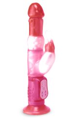 Rabbit Pearl Waterproof Deluxe Rotating Wall Bangers Pink - Image 2
