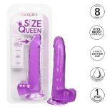 Size Queen 8 Inch - Purple - Image 3