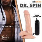 Dr. Skin - Dr. Spin - 6 Inch Gyrating Realistic Dildo - Vanilla - Image 4