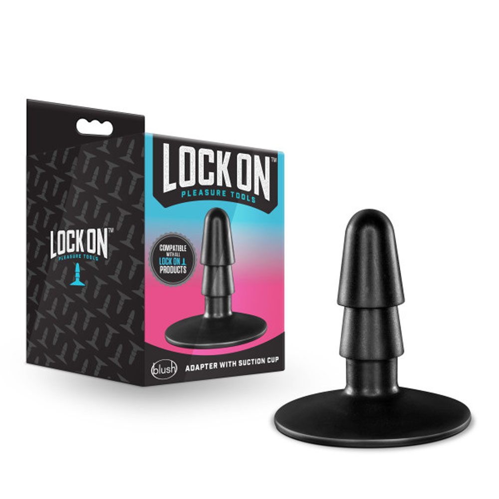 Edy5K0SNiGtHXHaoVYUcnJKyef9bQFbr Lock on - Adapter With Suction Cup - Black - Image 1
