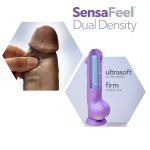 Au Natural - 9 Inch Dildo With Suction Cup - Chocolate - Image 5